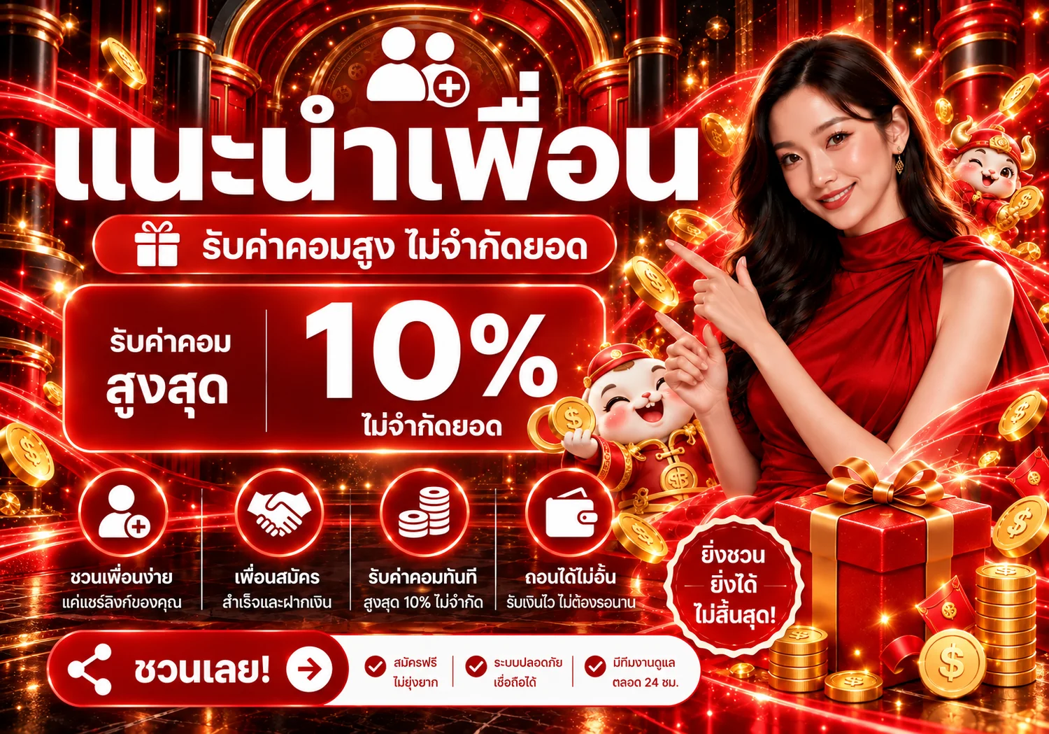 ภาพแนะนำเพื่อน bkx678 และสิทธิ์ค่าคอมมิชชัน